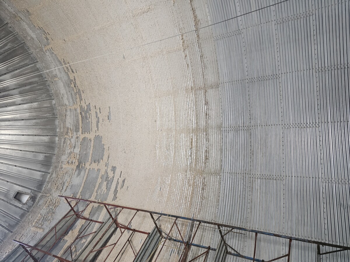 cleaning maitenance silo