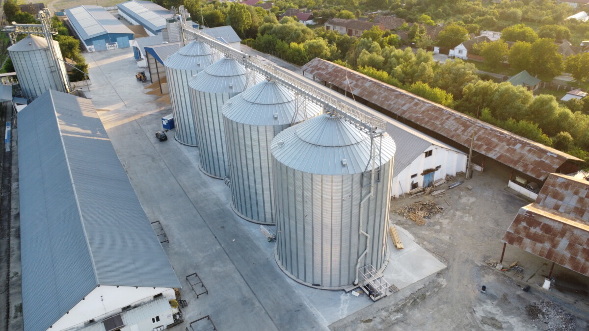 grain silos
