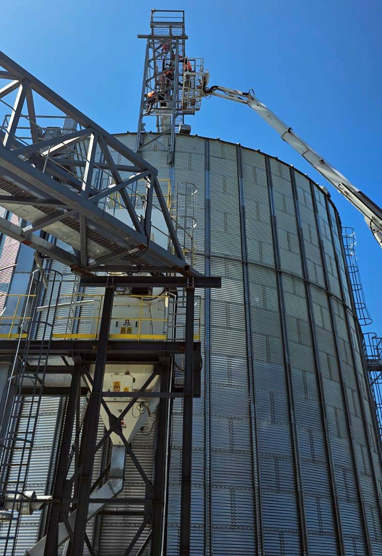 metal silos