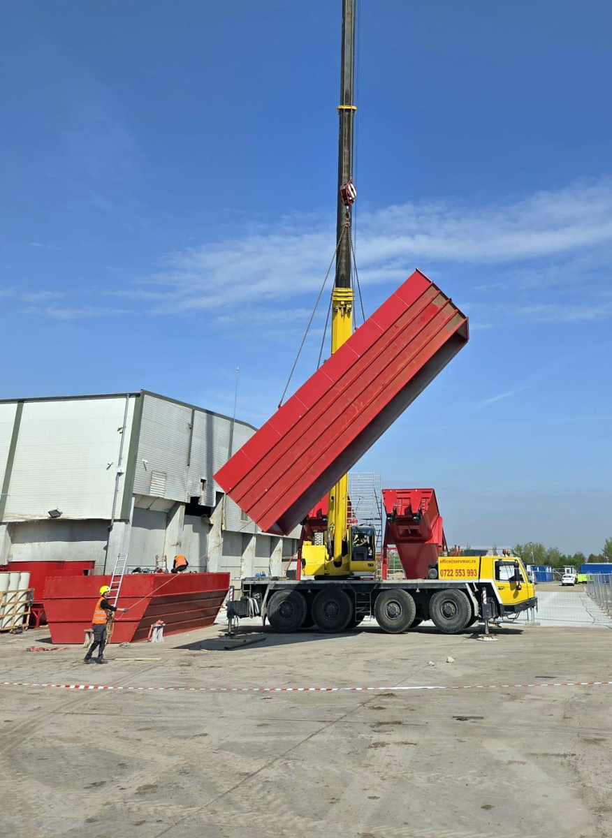 Mechanical assembly of Cormall debaling line — Rosilo
