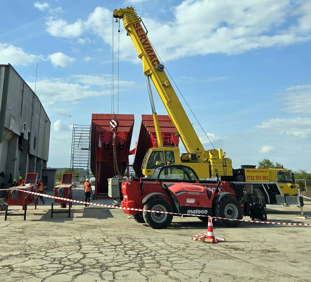 Rosilo team — process line assembly Timișoara