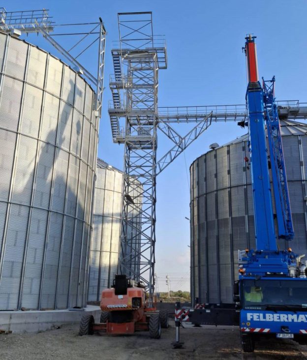 pasarele, turnuri elevatoare